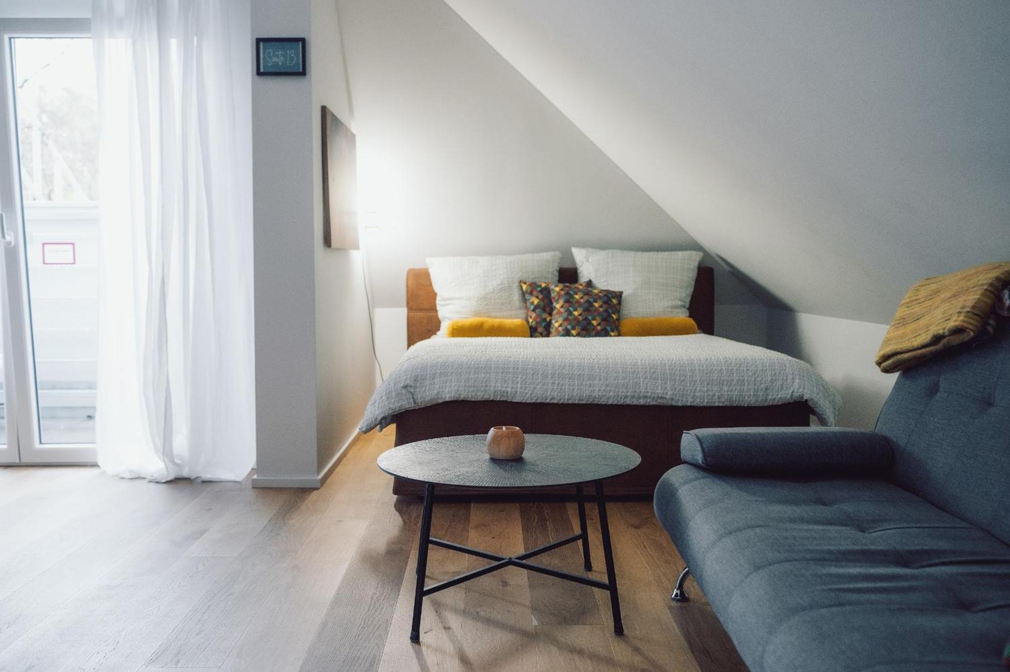 Suite 13 Im Wald Mit Balkon Amberg Bagian luar foto