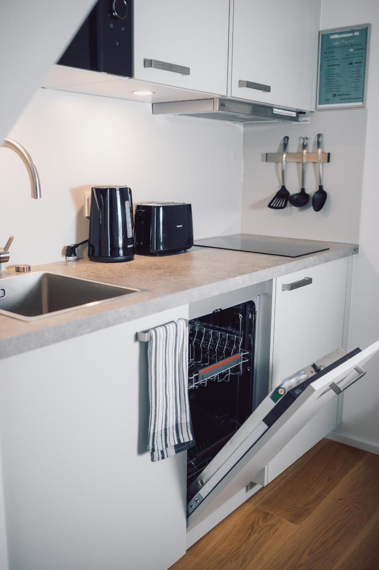 Suite 13 Im Wald Mit Balkon Amberg Bagian luar foto